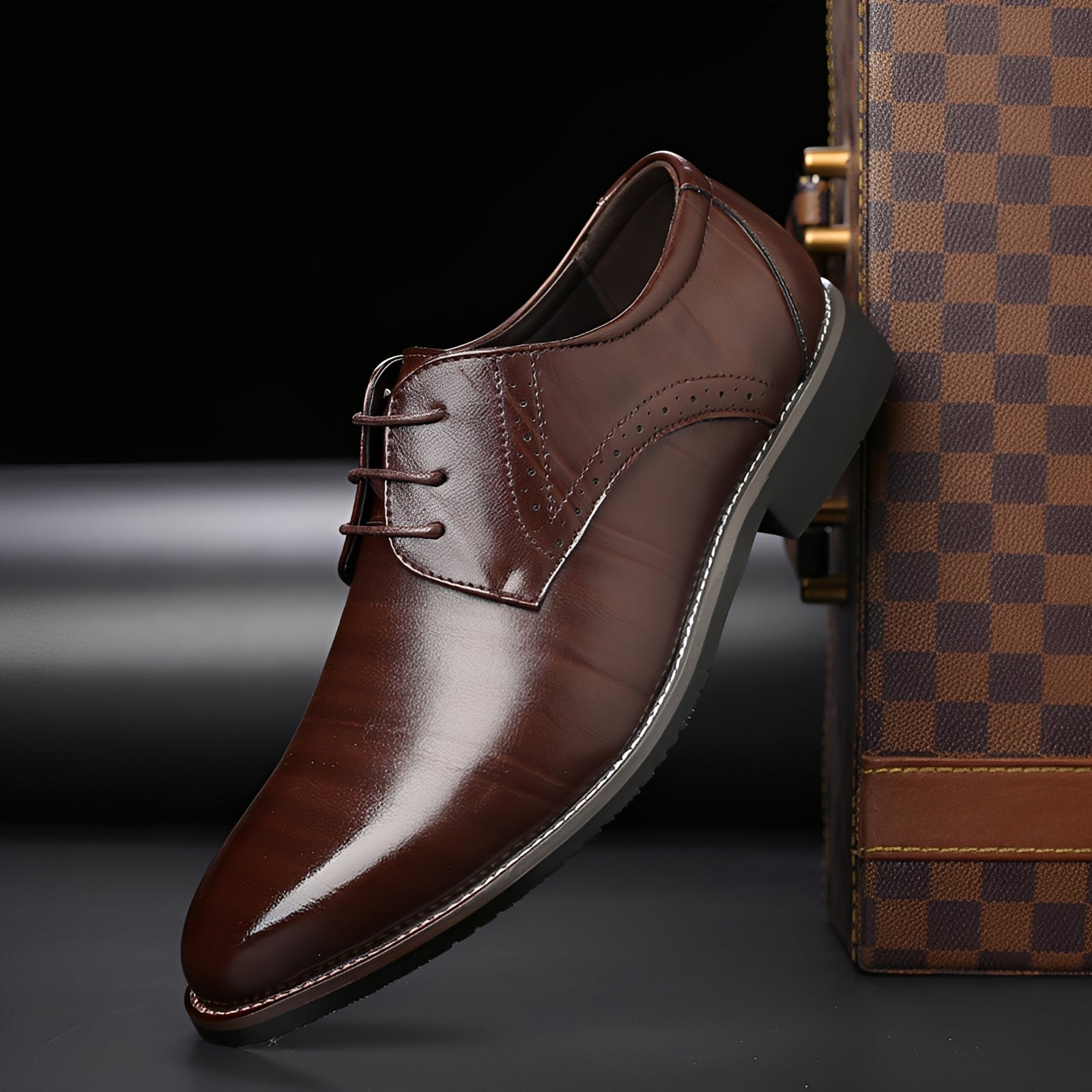 Desmond - Scarpe formali in pelle con dettagli brogue per uomo