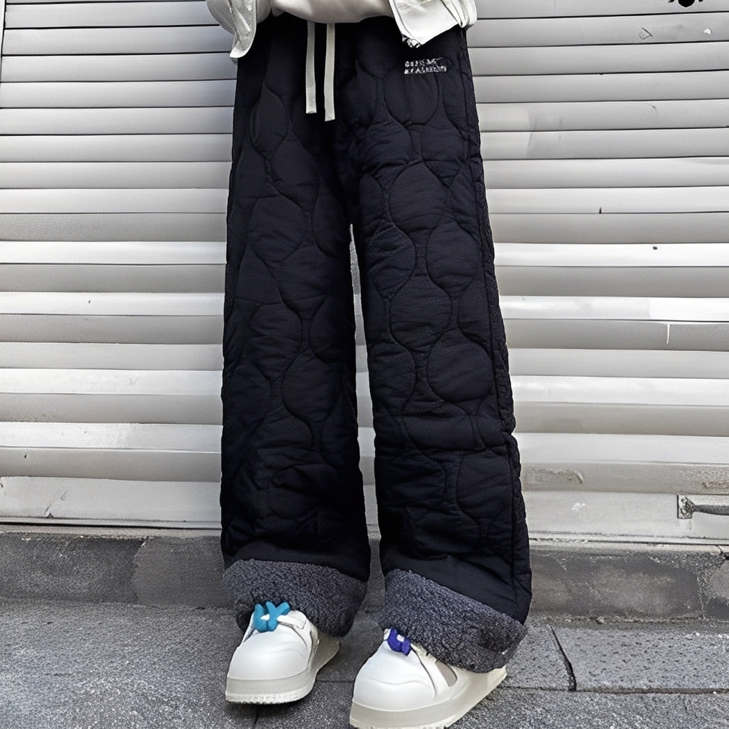 Charles - Caldo, pantaloni in pile imbottiti per uomo