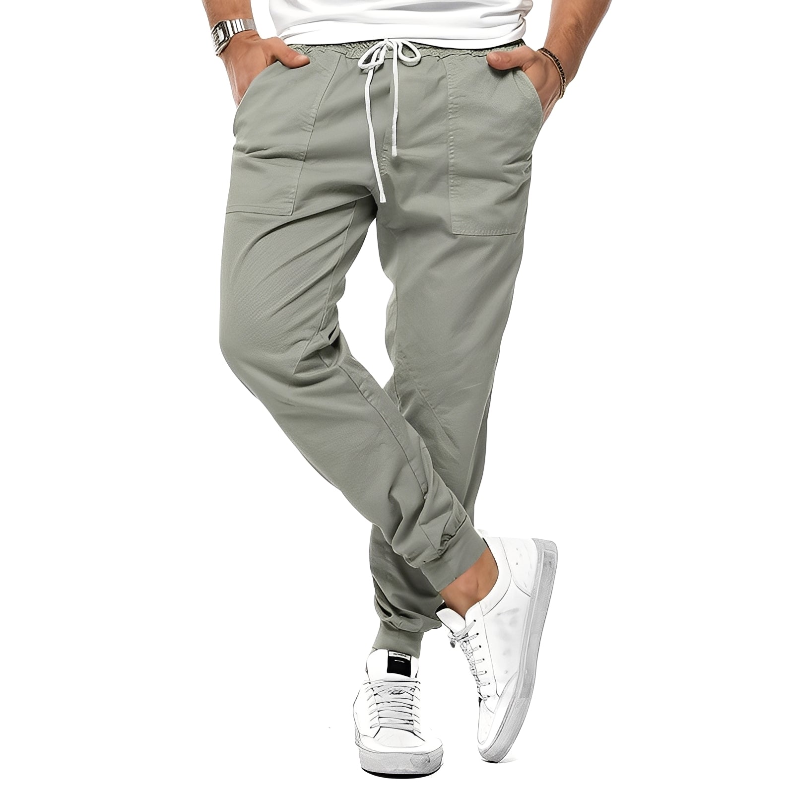 Cooper - Eleganti Pantaloni Sportivi Elasticizzati per Uomo