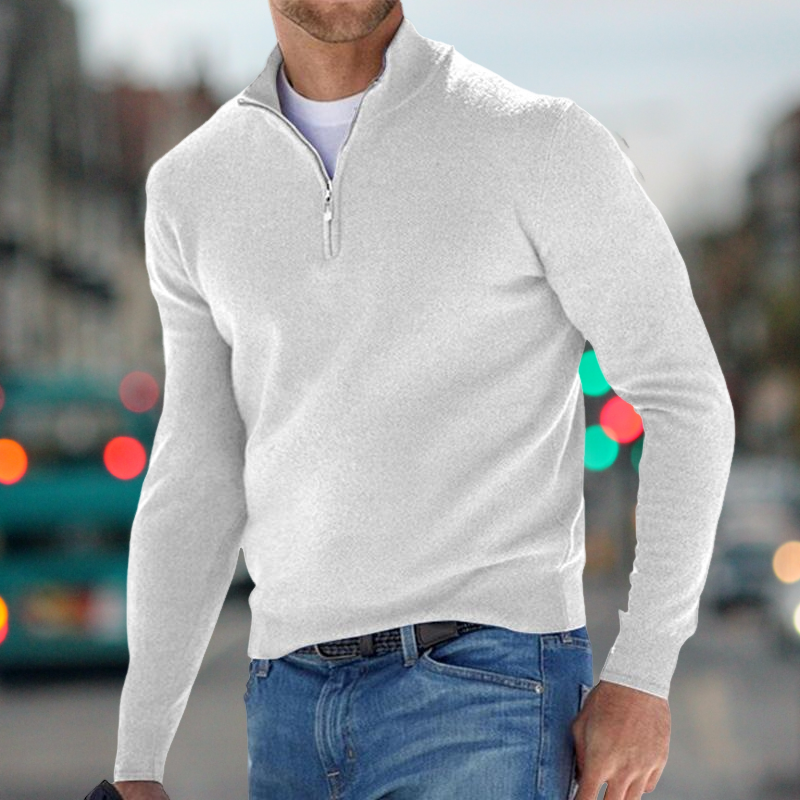 Carlo – Maglione con cerniera