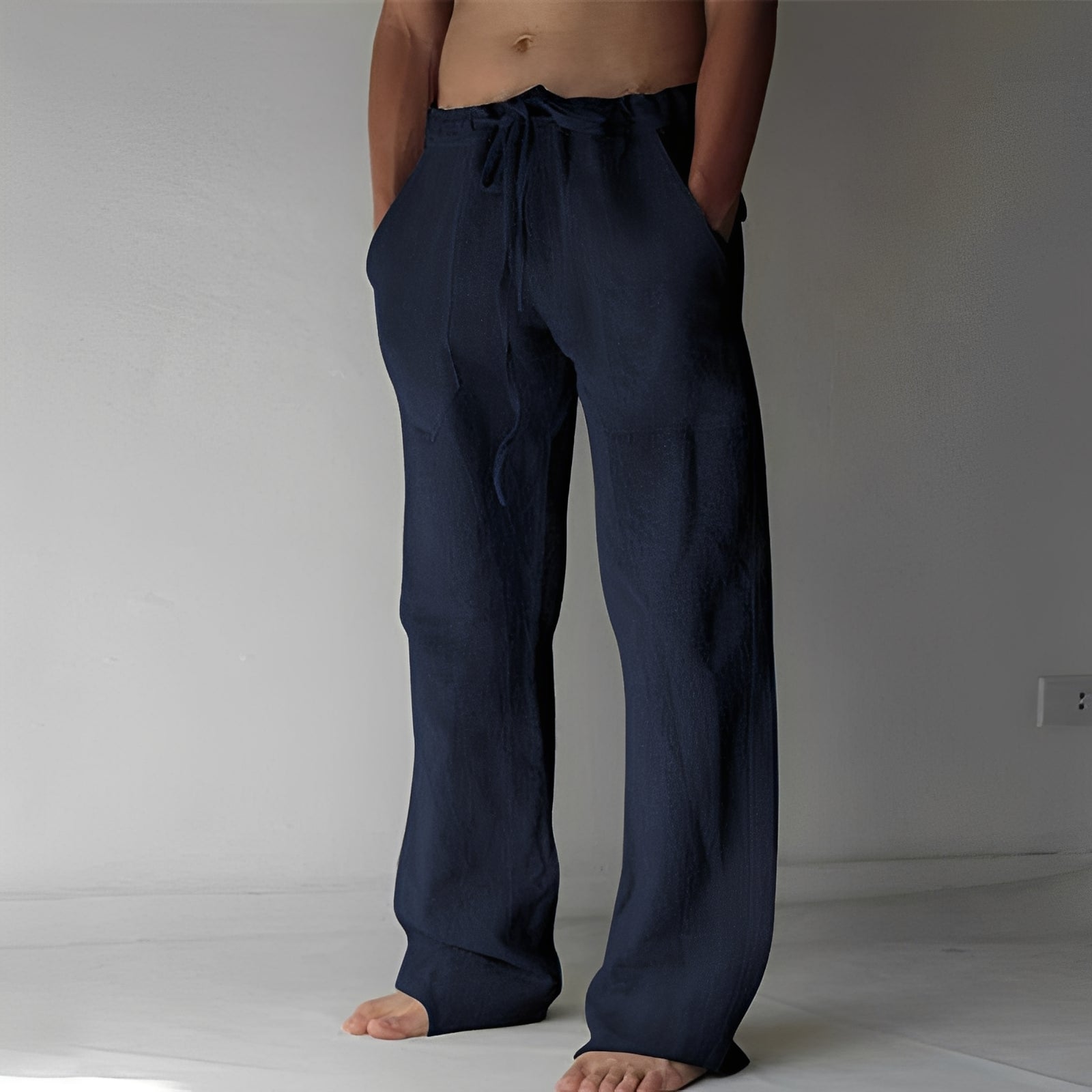 Martin - Pantaloni di lino casual e comodi per uomo