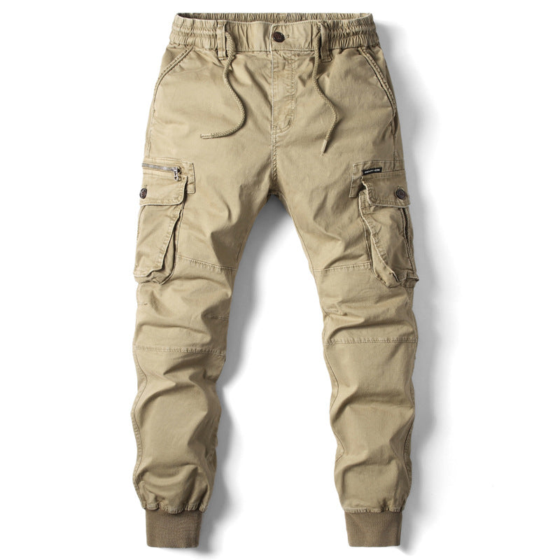 Trevor - Pantaloni cargo casual con molte tasche per uomo