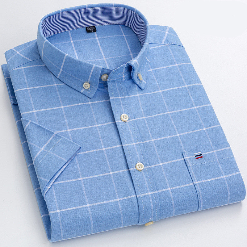 Desmond - Camicia morbida casual con tasca sul petto per uomo