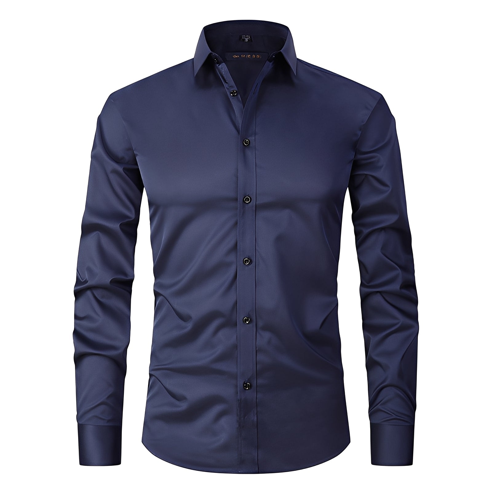 Elton - Camicia formale aderente in tessuto stretch per uomo