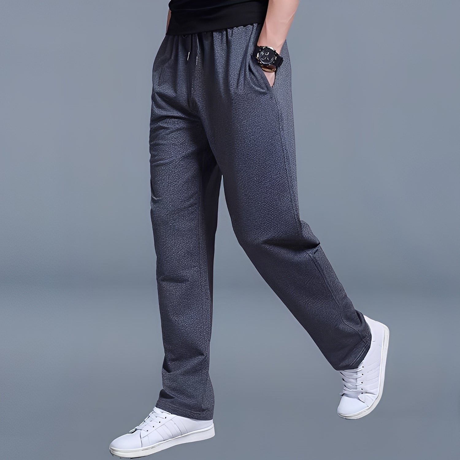 Landen - Casual, morbidi pantaloni da jogging per uomo