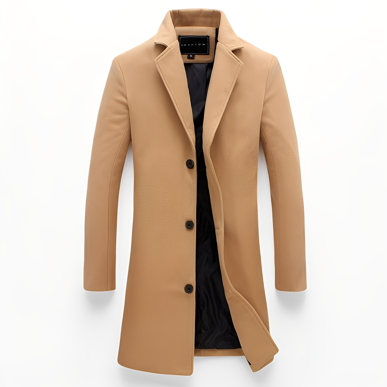 Johnson - Elegante formale cappotto di lana per uomini