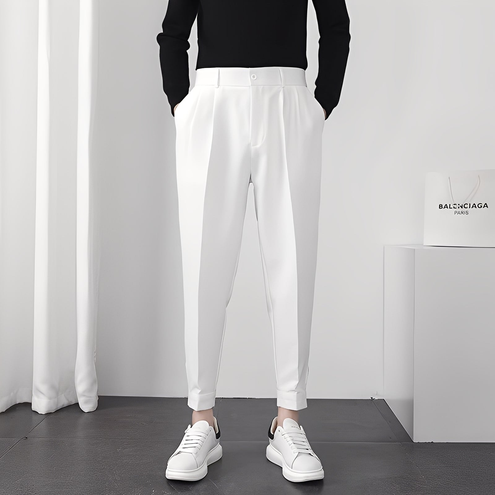 Micheal - Moderno, comodo, pantaloni ampio per uomini