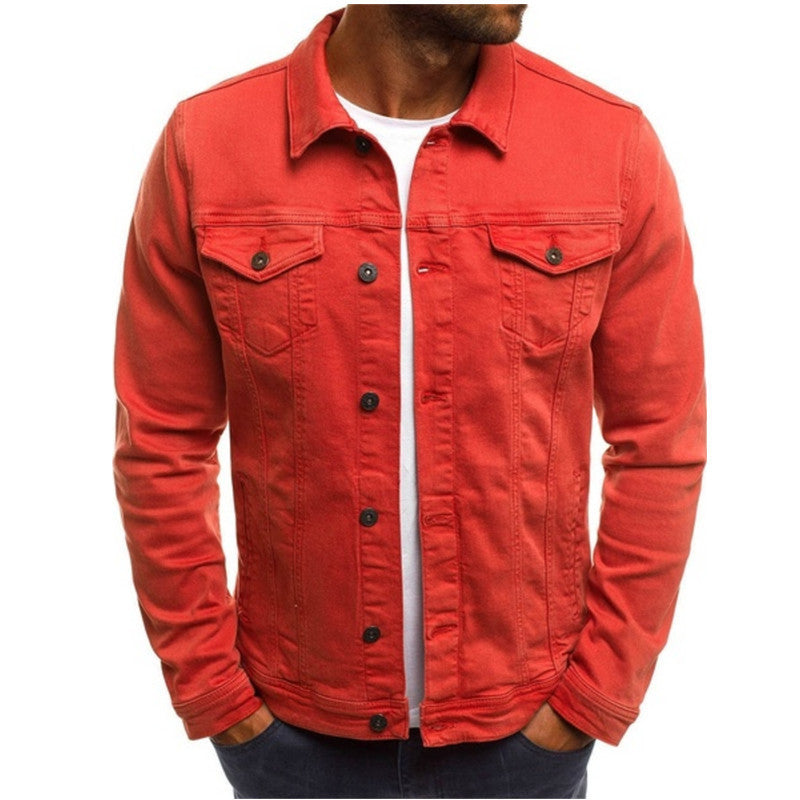 Roland – Giacca di jeans casual da uomo