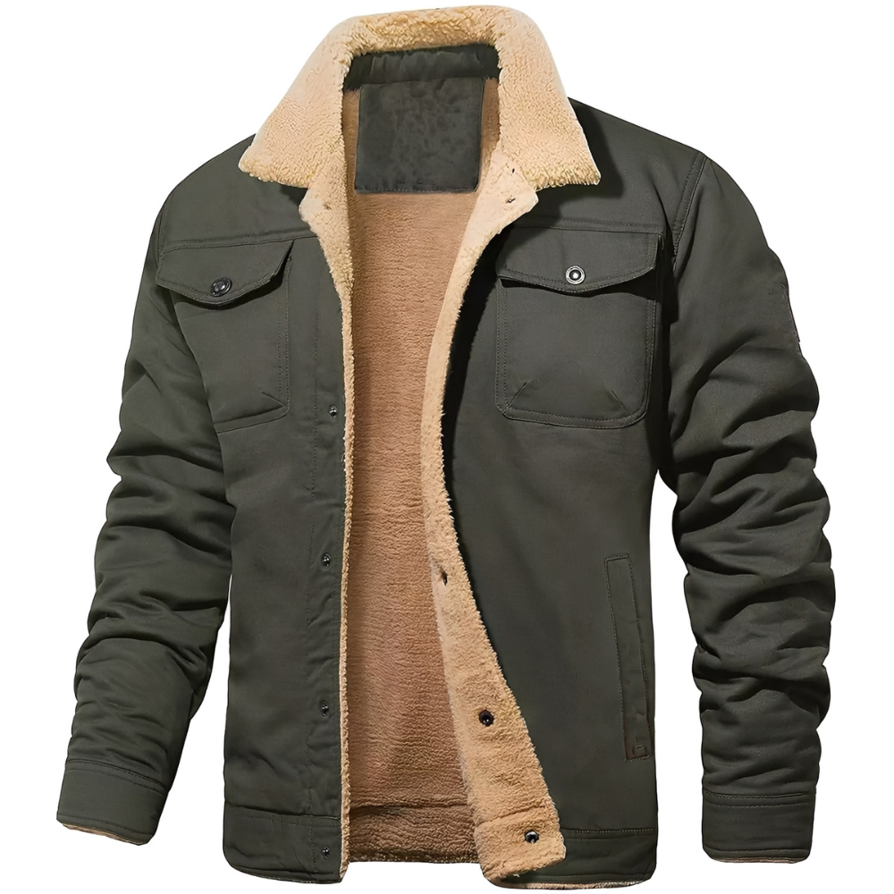 Arthur - Giacca casual calda foderata per uomini