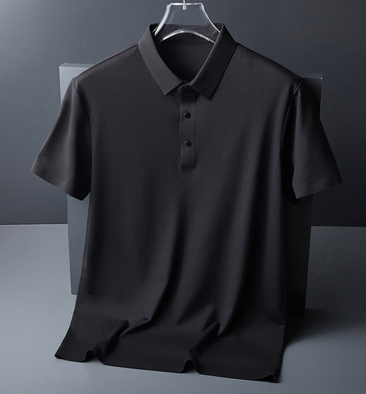 Malcom - Polo casual e traspirante per uomini
