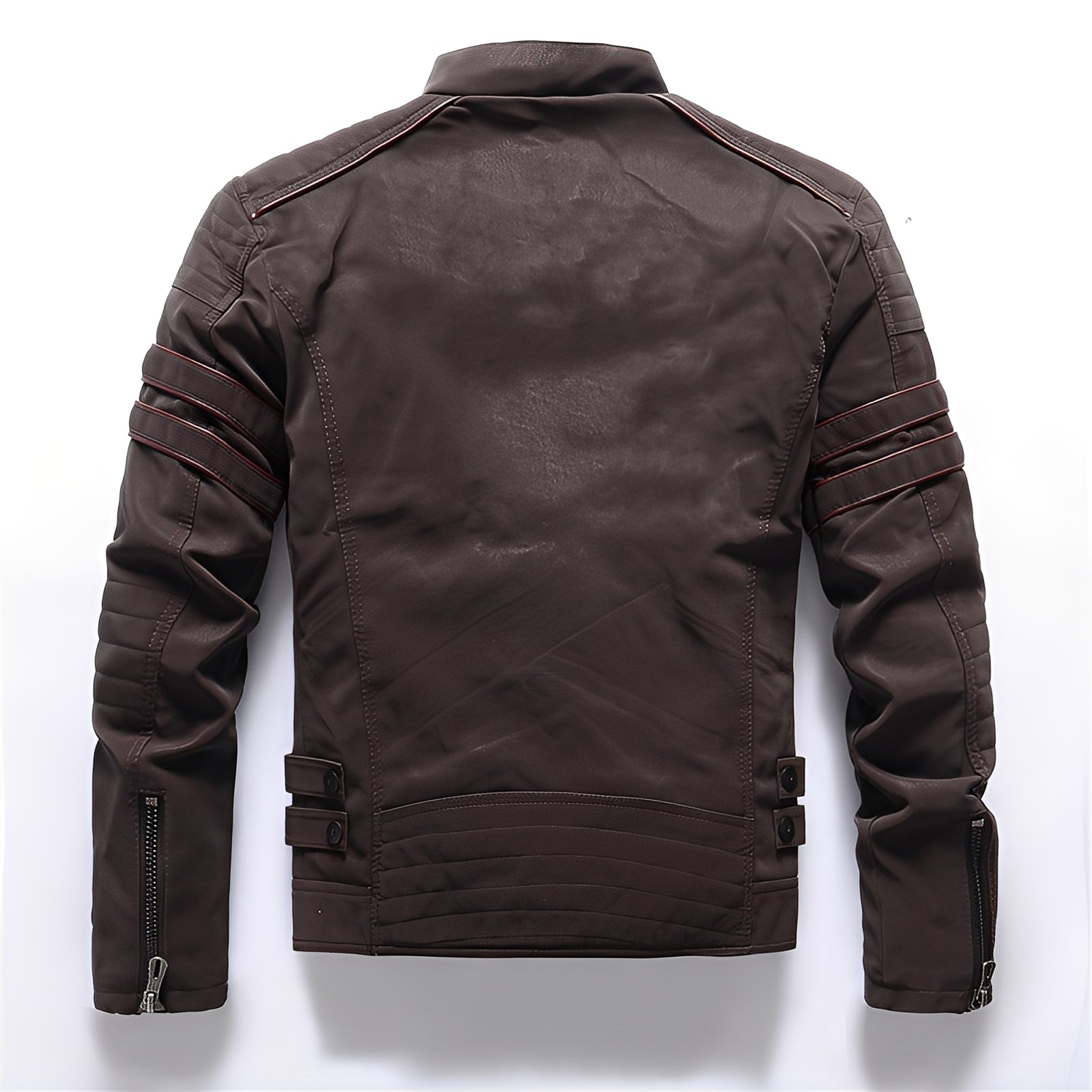 Dillan - Elegante giacca in pelle da moto per uomo