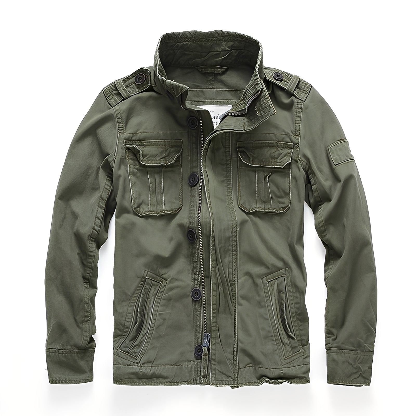Trenton - Classica giacca di jeans con tasche per uomini