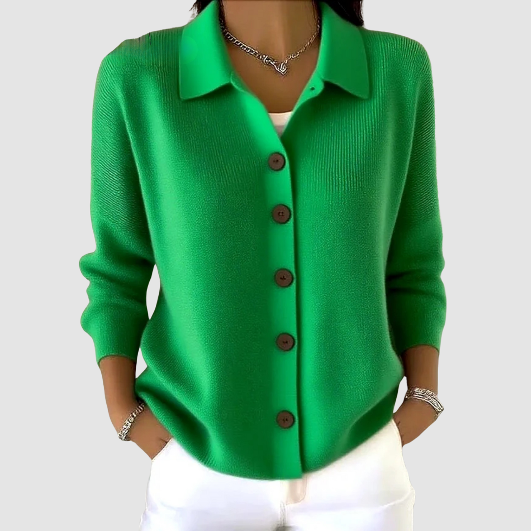 FLORIANA™|CARDIGAN CON BOTTONI