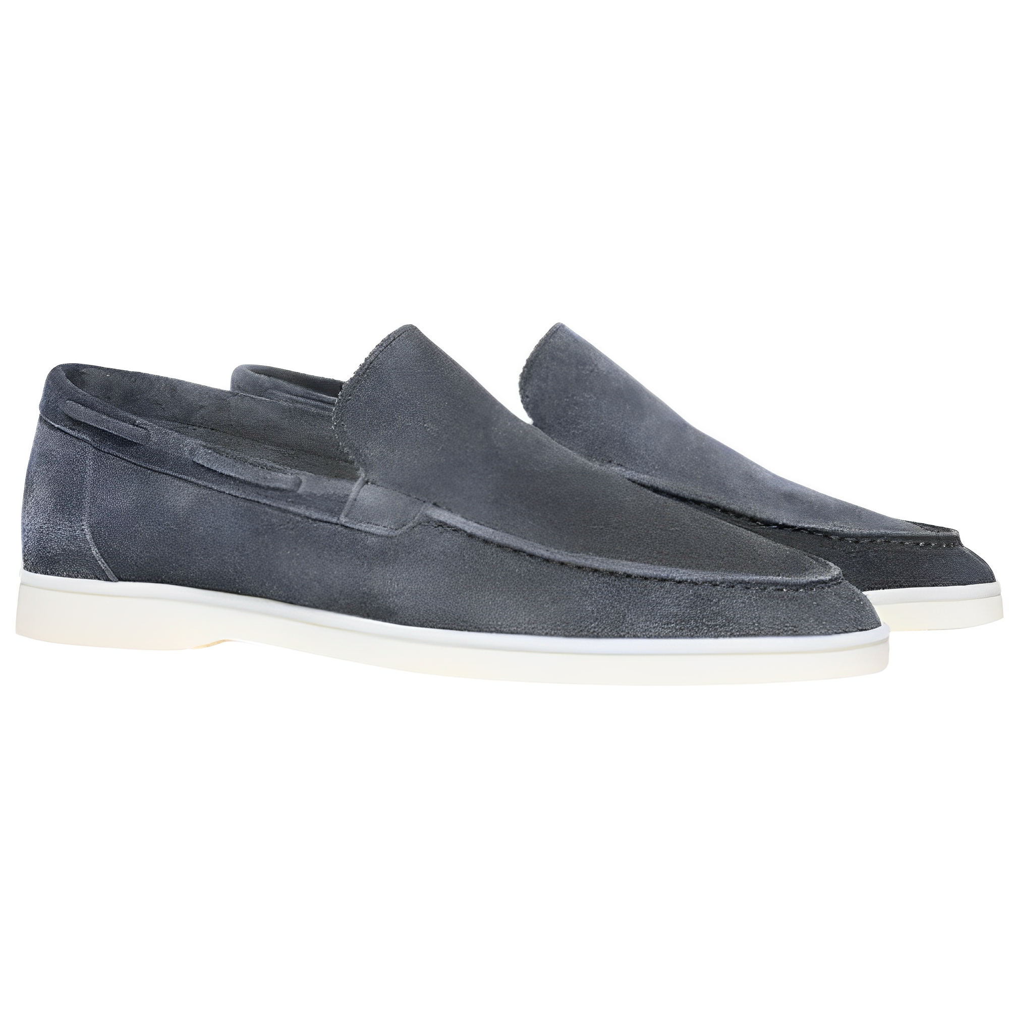 Lewin - Scarpe da tempo libero retrò in camoscio per uomo