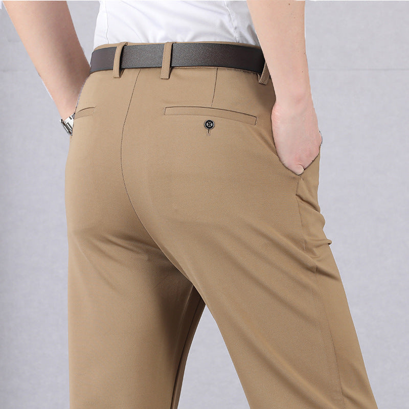 Beckett - Pantaloni da abito casual stretch per uomo