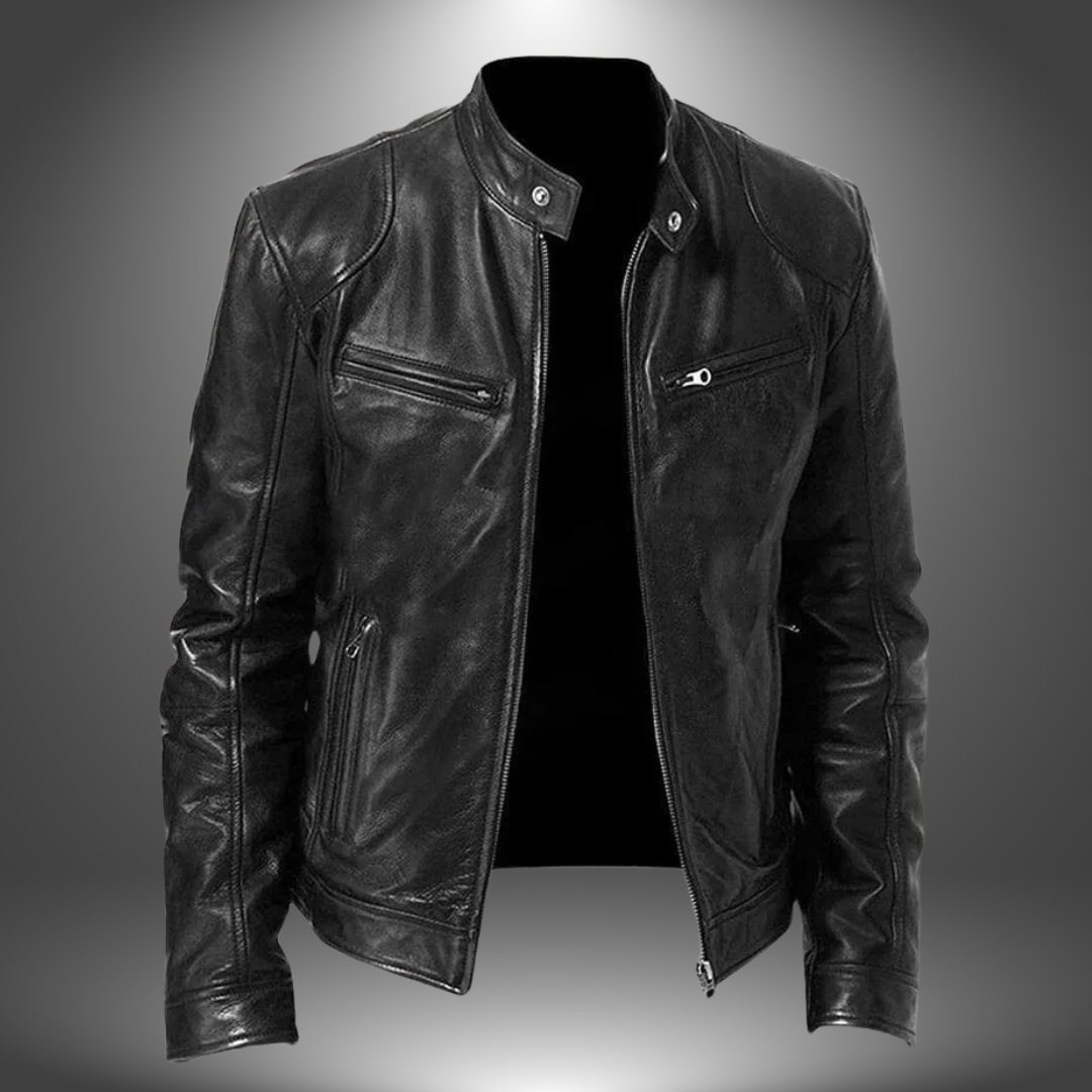 Alessandro™ | Giacca in pelle artigianale da uomo