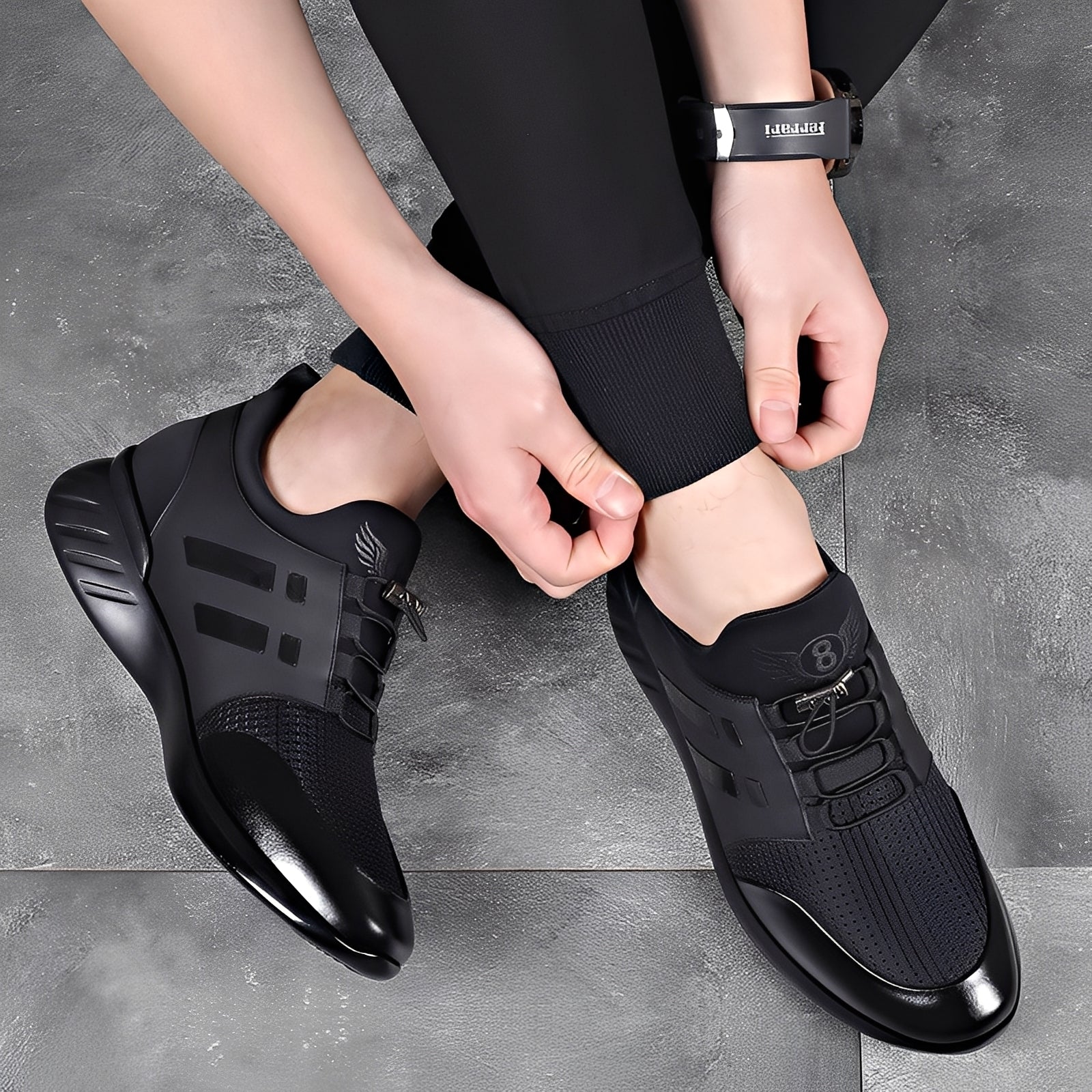 Phillip - Casual, elegante scarpa in pelle per uomo