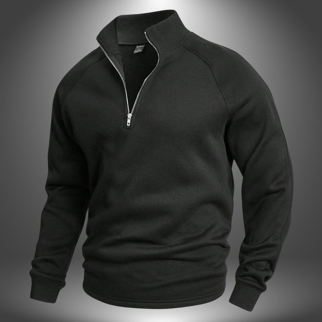 Noa | Maglione Sartoriale Mezza Zip