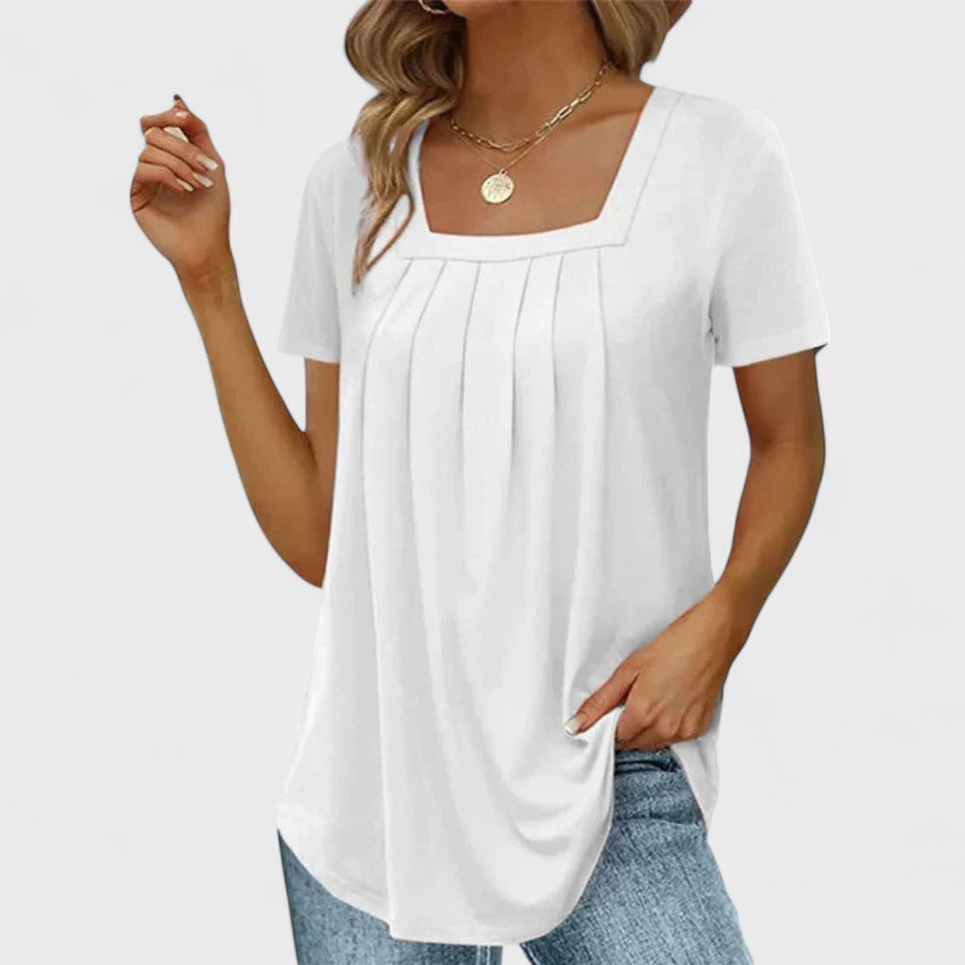 Annie | Blusa Estiva in Cotone Artigianale