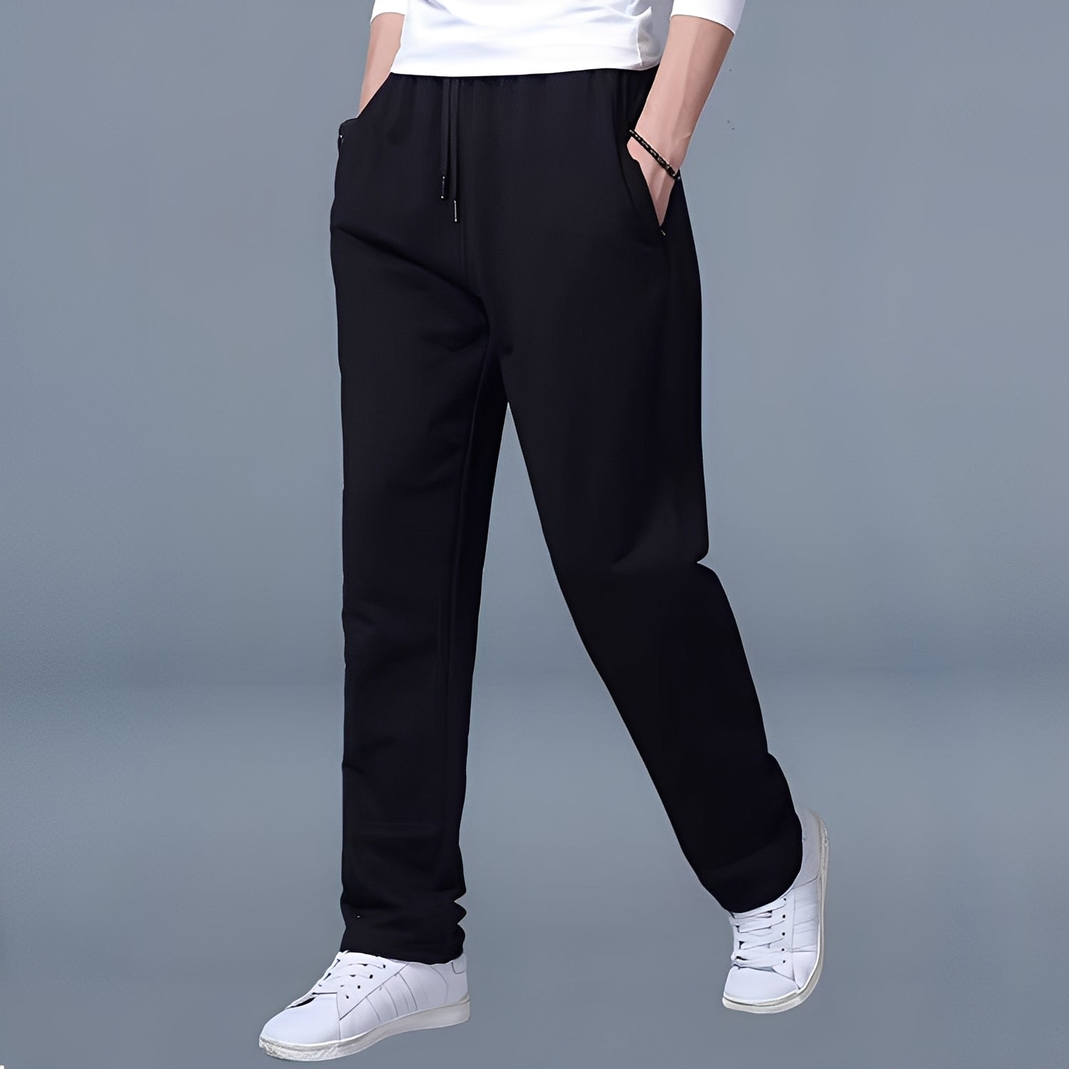 Landen - Casual, morbidi pantaloni da jogging per uomo
