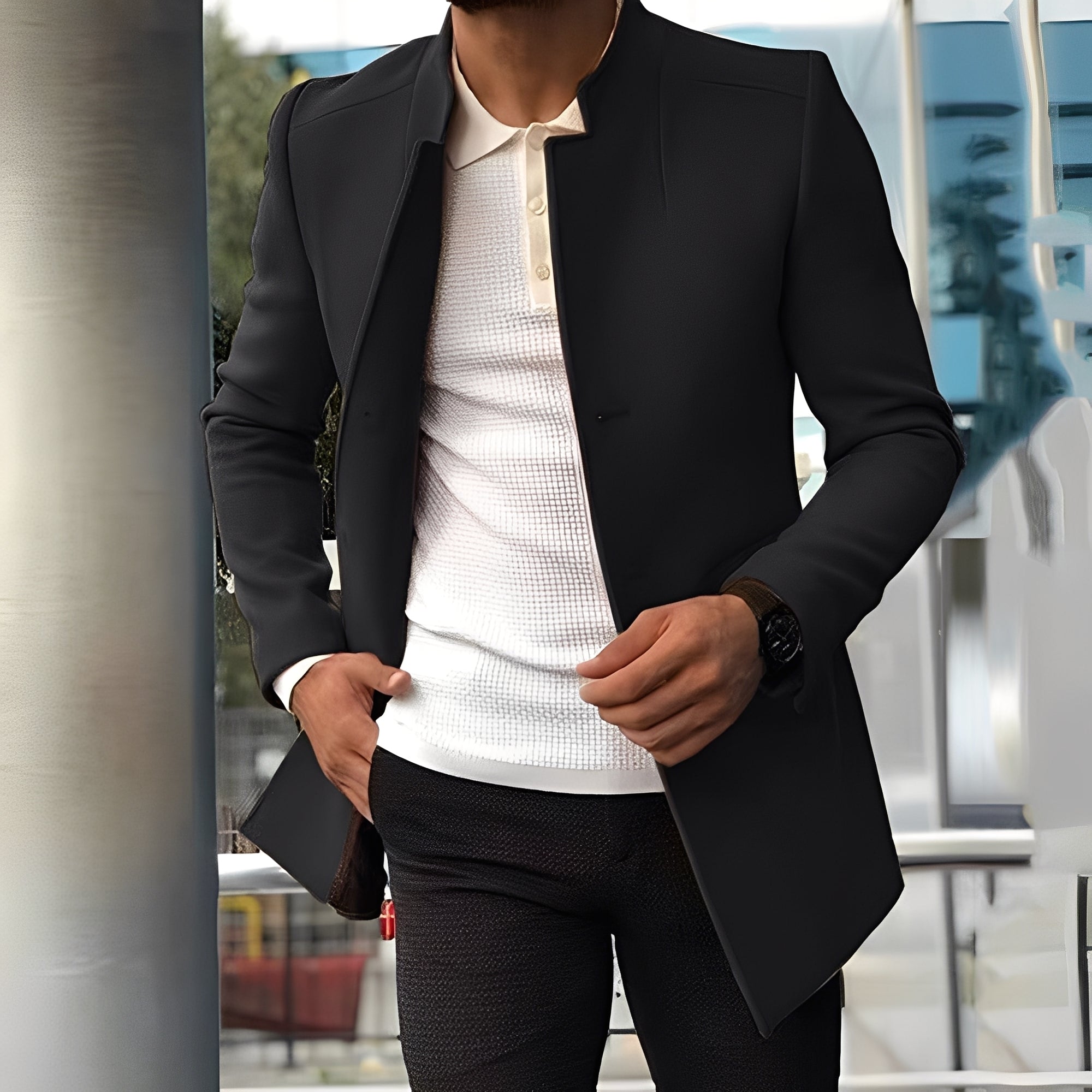 Joshua - Elegante giacca slim-fit per uomini