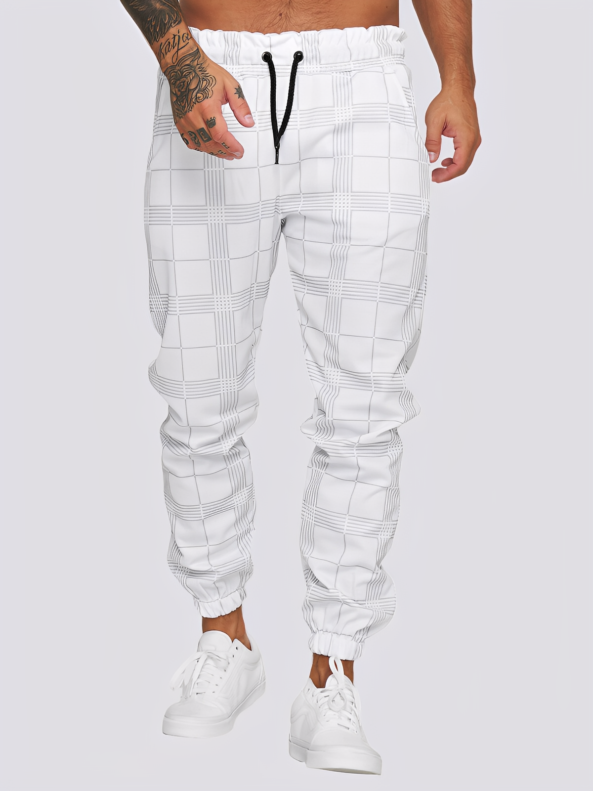 Jaeden - Eleganti pantaloni a quadri per uomo