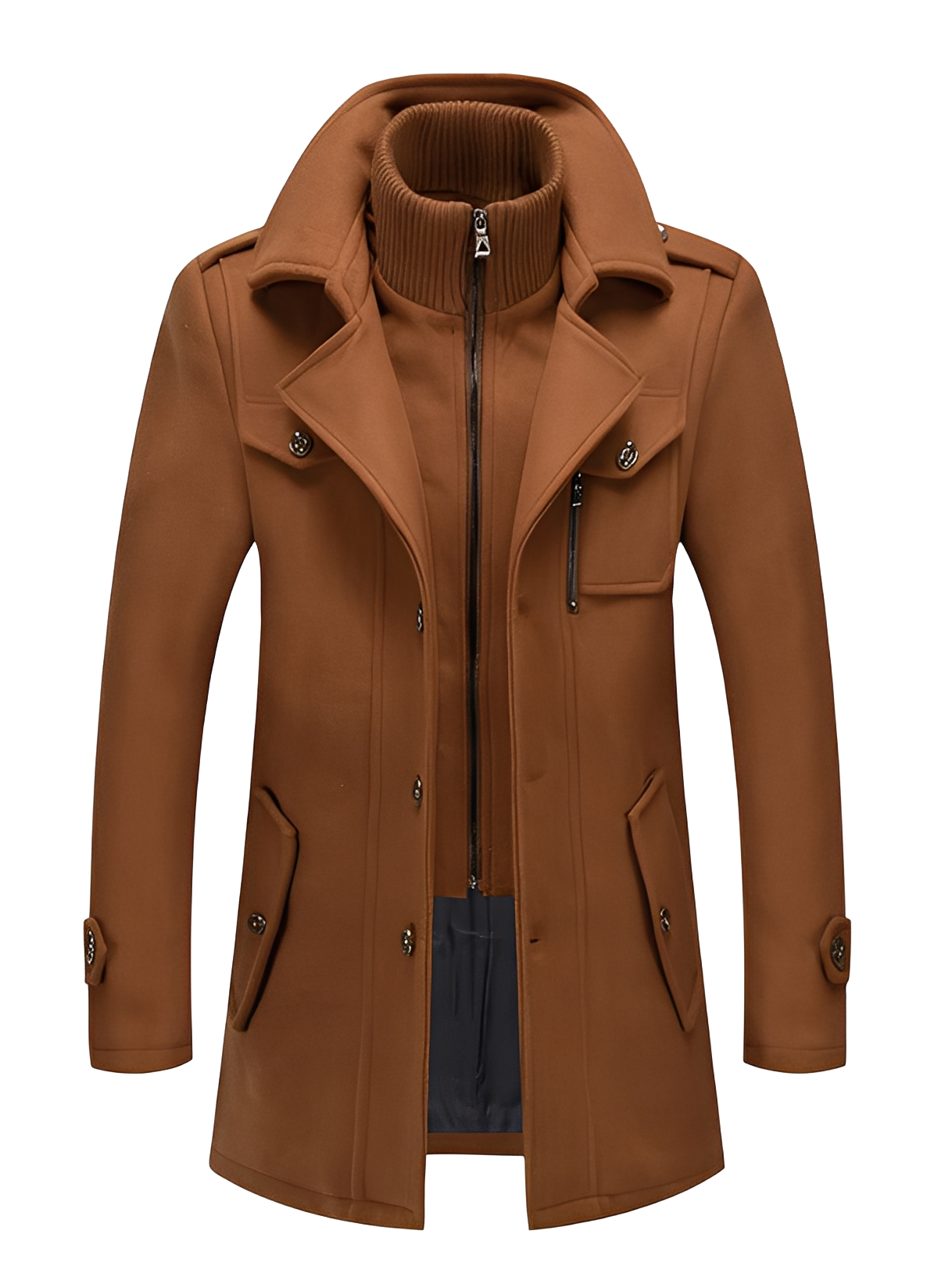 Brannon - Elegante Trenchcoat per Uomini