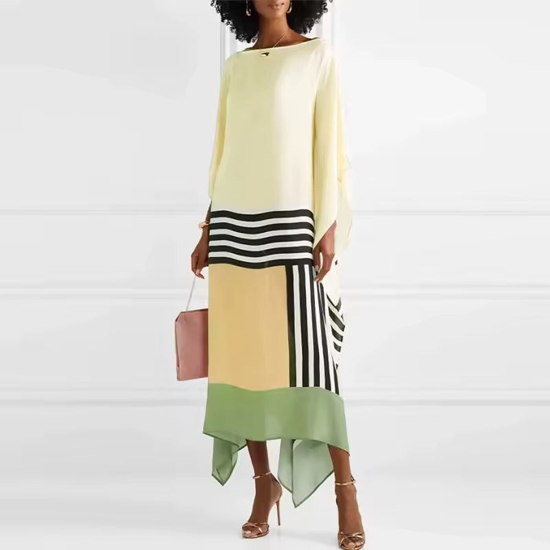Abito Color-Block: Eleganza Moderna e Design Unico
