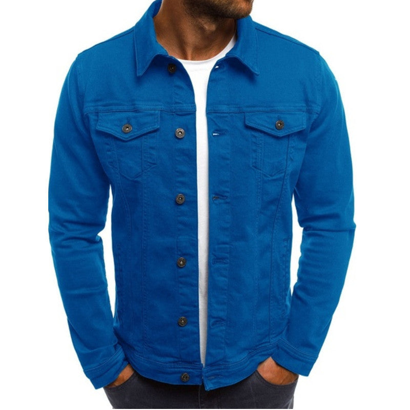 Roland – Giacca di jeans casual da uomo