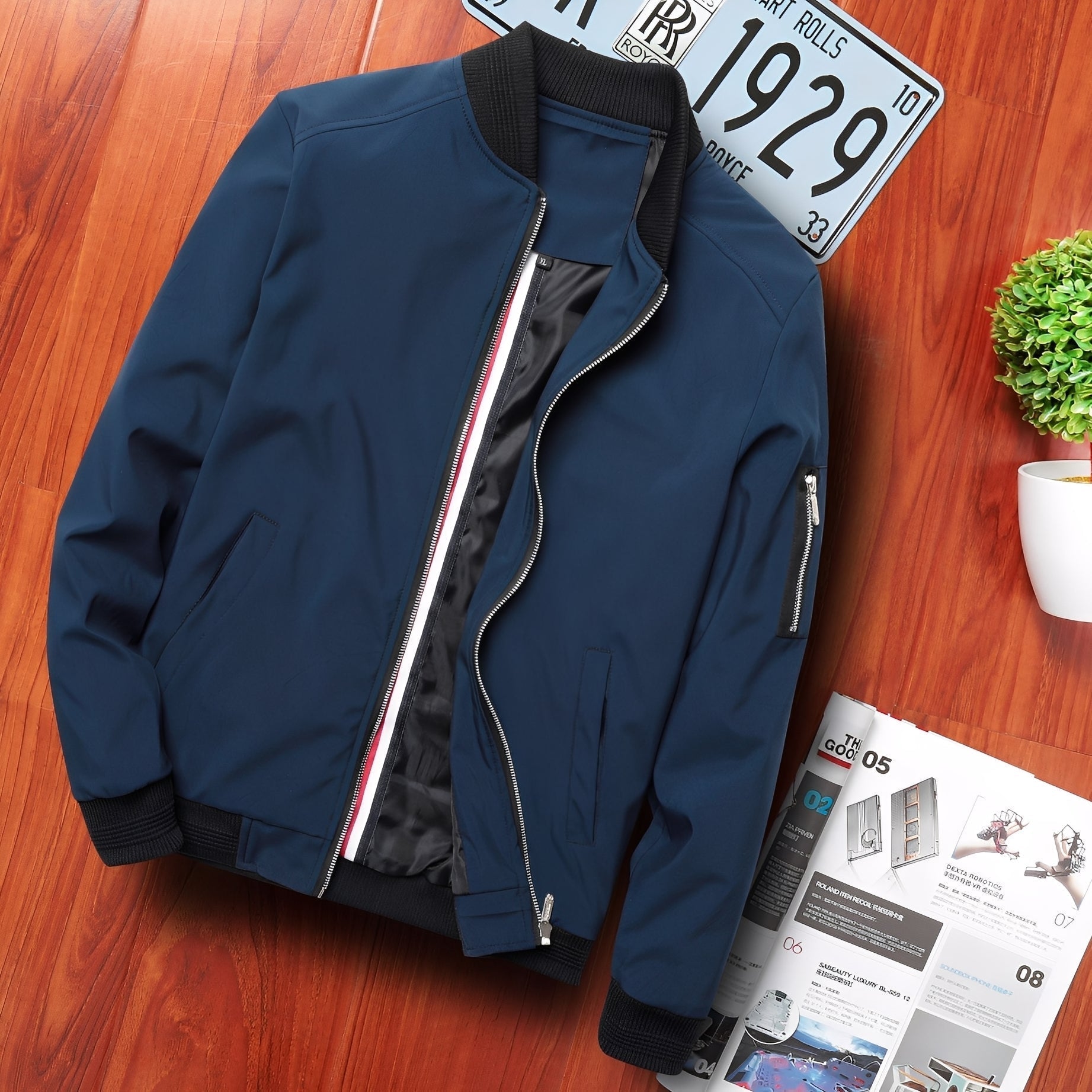 Leonard - Giacca bomber elegante per uomini
