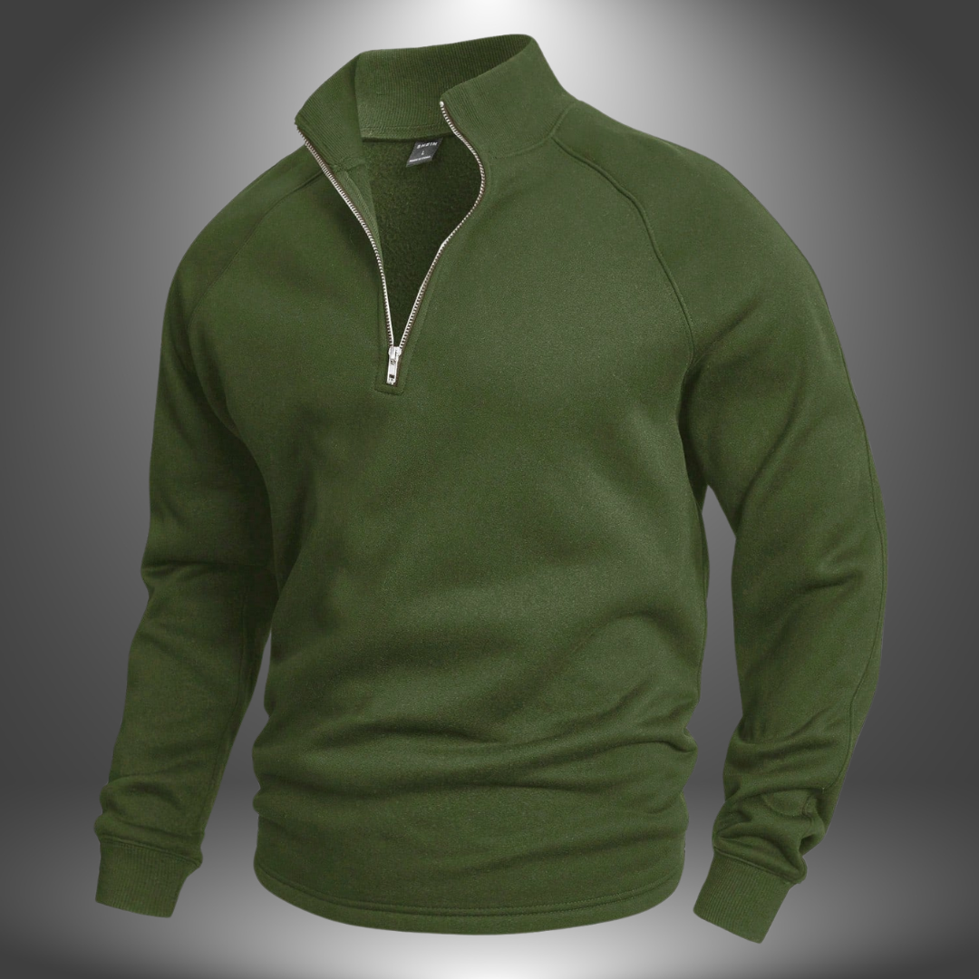 Noa | Maglione Sartoriale Mezza Zip