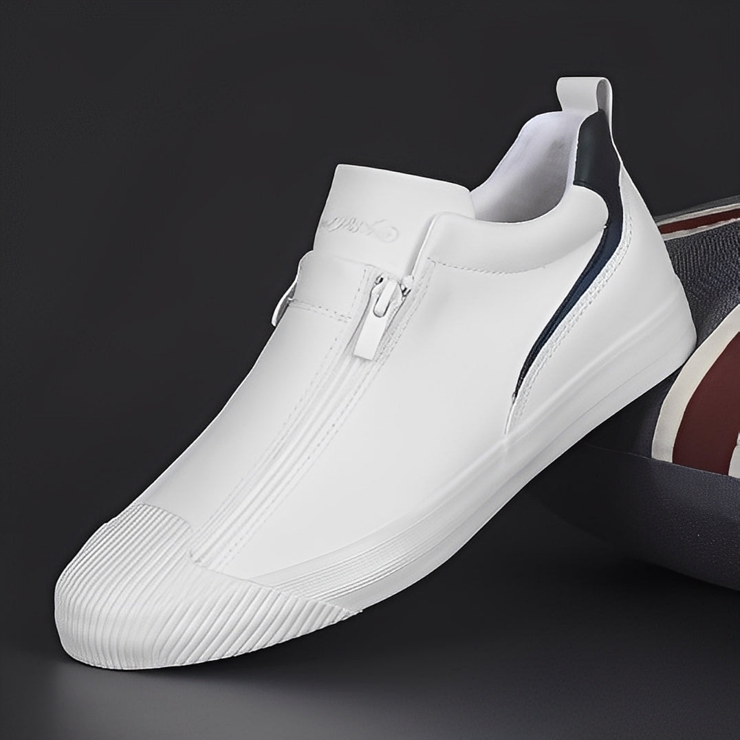 Jerred - Moderni Scarpe in Pelle con Zip per Uomo