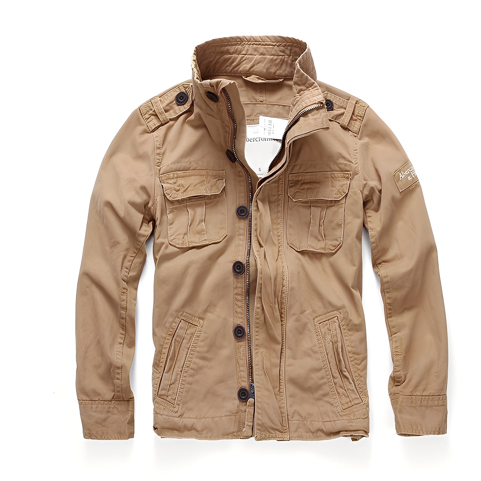 Trenton - Classica giacca di jeans con tasche per uomini