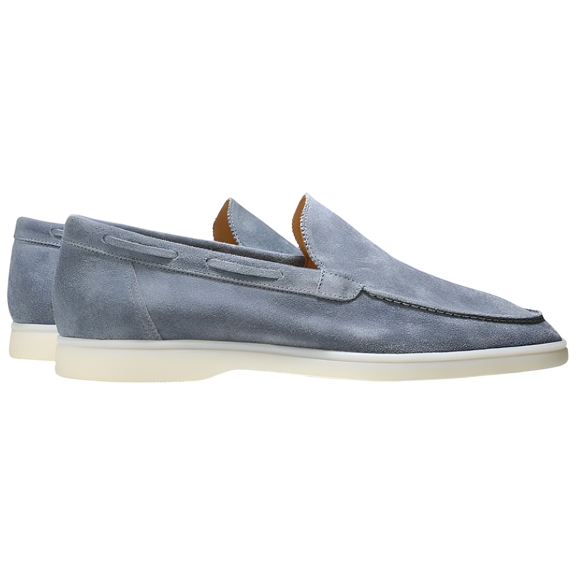 Lewin - Scarpe da tempo libero retrò in camoscio per uomo