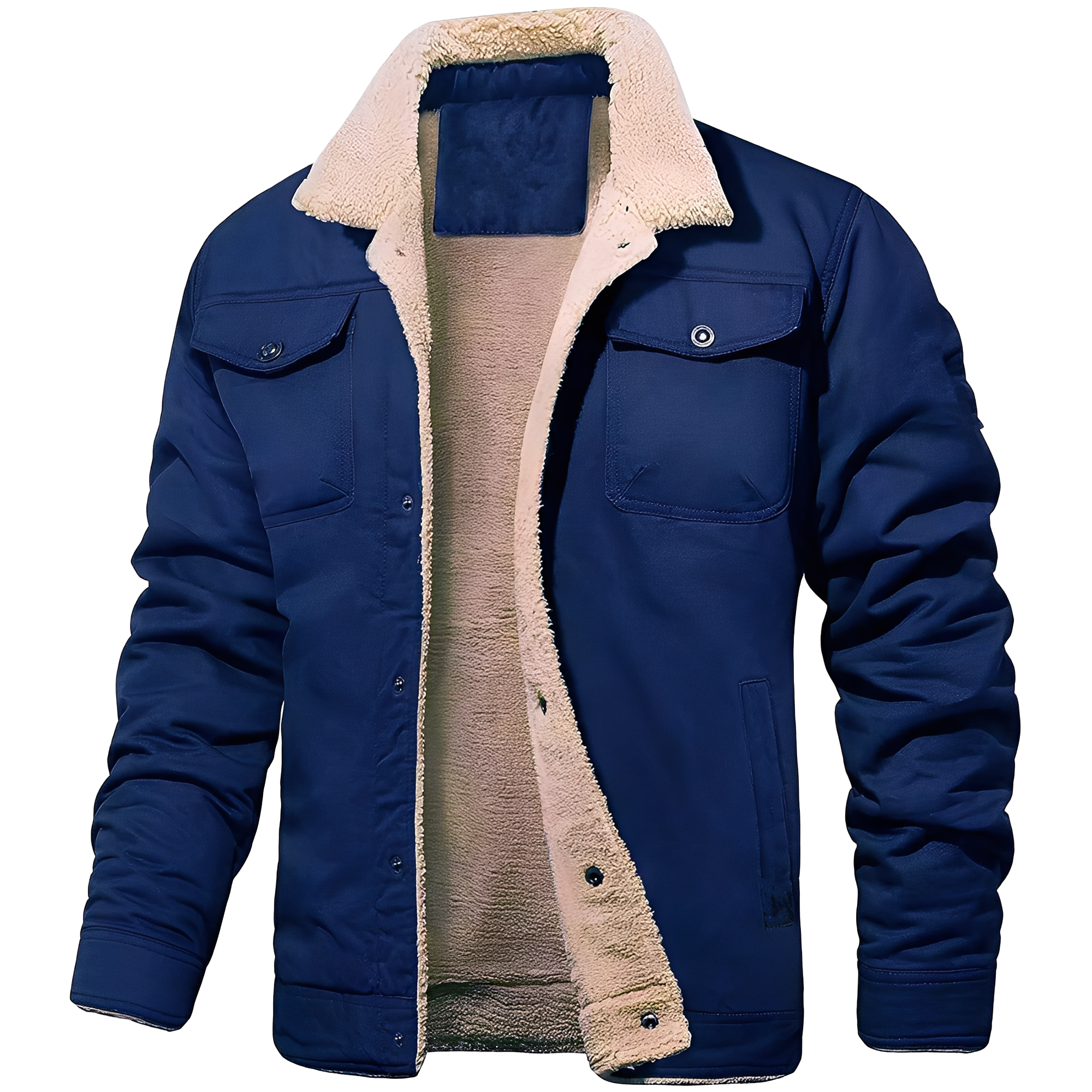 Dillon - Giacca casual in pile twill per uomo