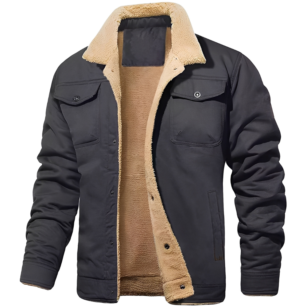 Arthur - Giacca casual calda foderata per uomini