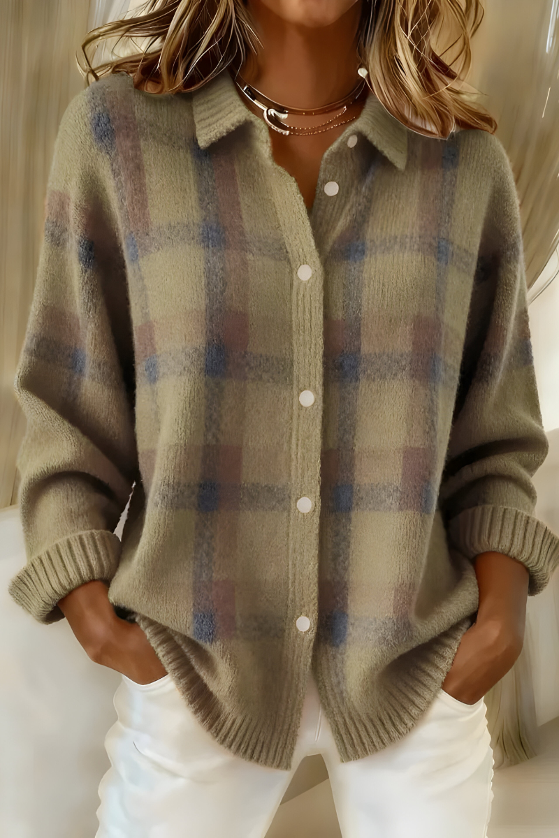 ANNIE™|CARDIGAN A QUADRI