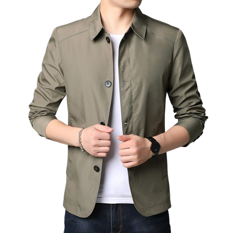Fredric - Giacca casual, leggera, antivento per uomo