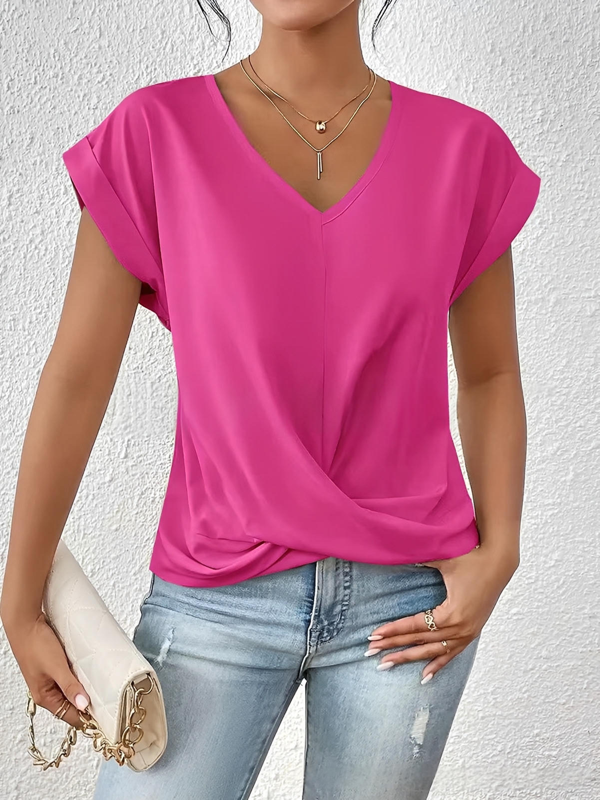 Giorgia™ | Top Elegante con Drappeggio