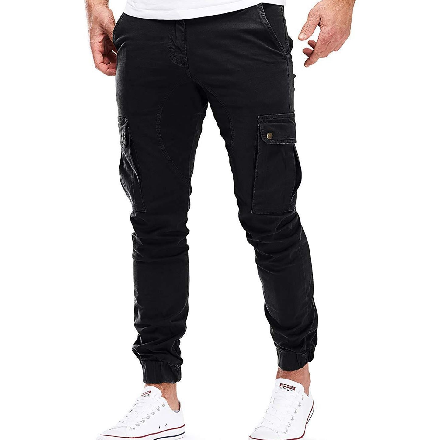 Ashton - Pantaloni cargo funzionali e casual per uomo
