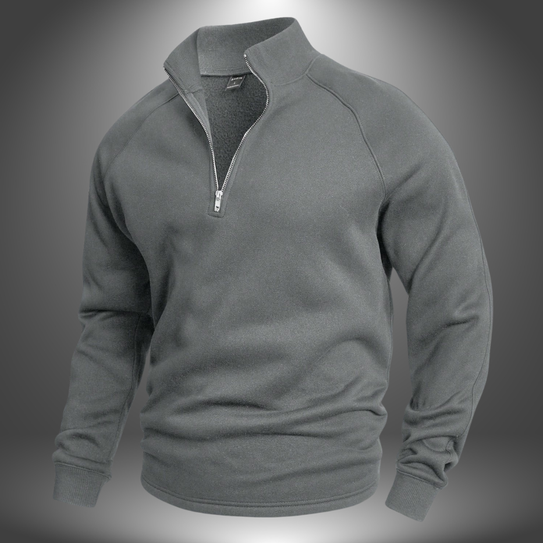 Noa | Maglione Sartoriale Mezza Zip