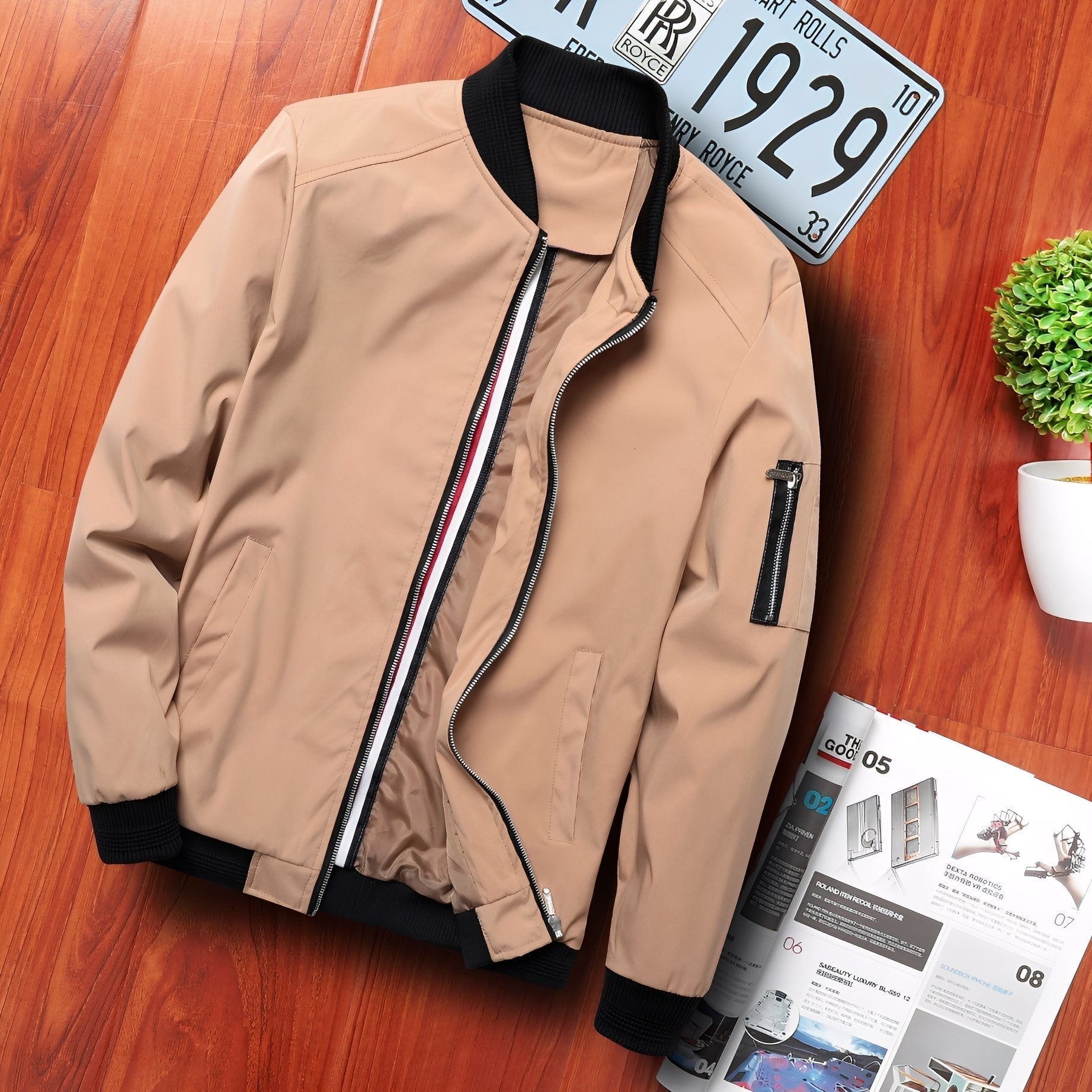 Leonard - Giacca bomber elegante per uomini