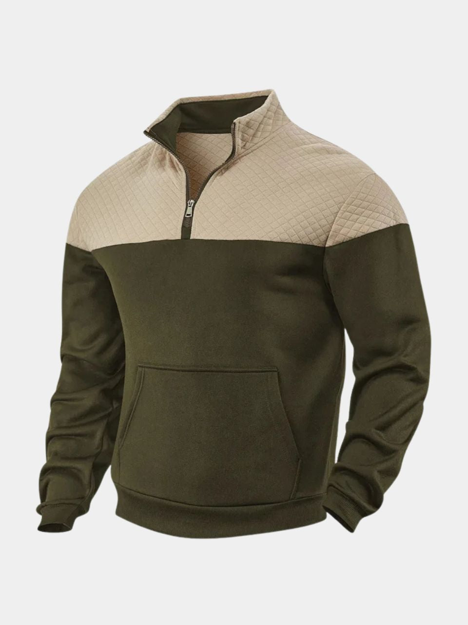 Riccardo | Maglione Moderno a Contrasto