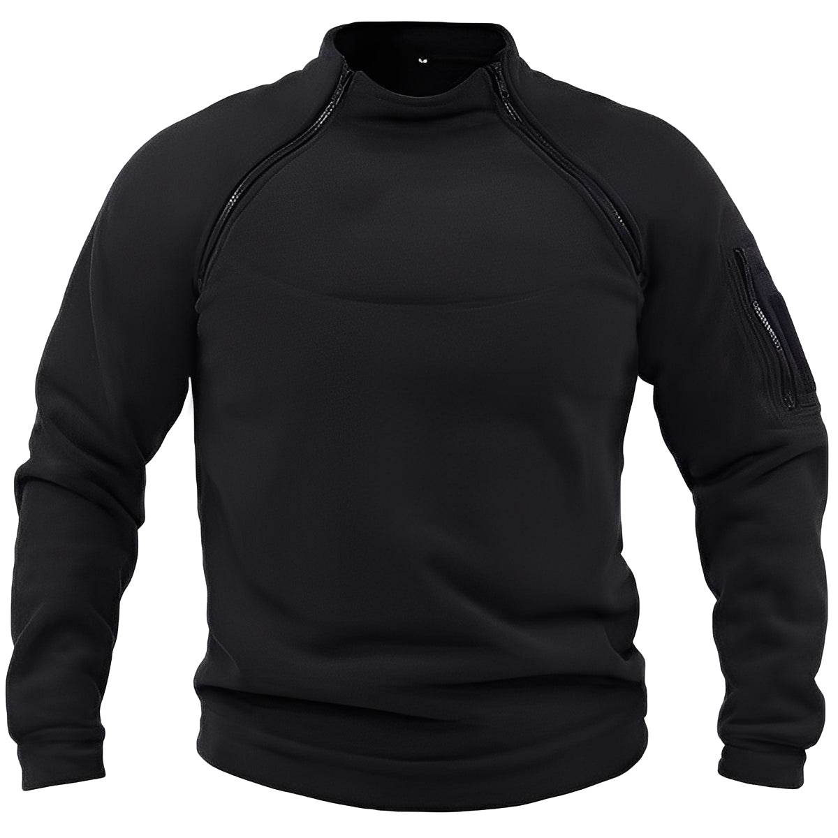Wilbur - Pile sportivo con zip per uomo