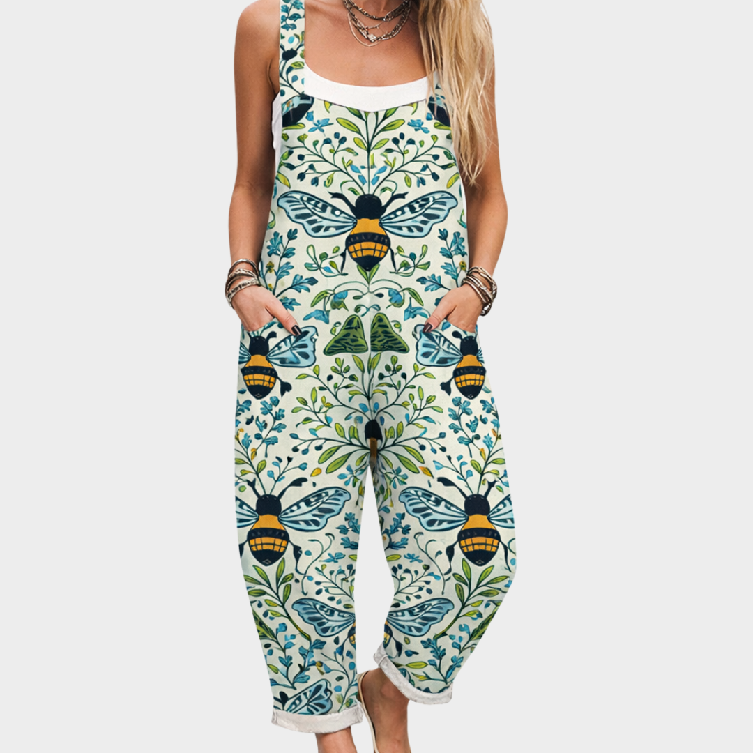 Salopette stampata comoda