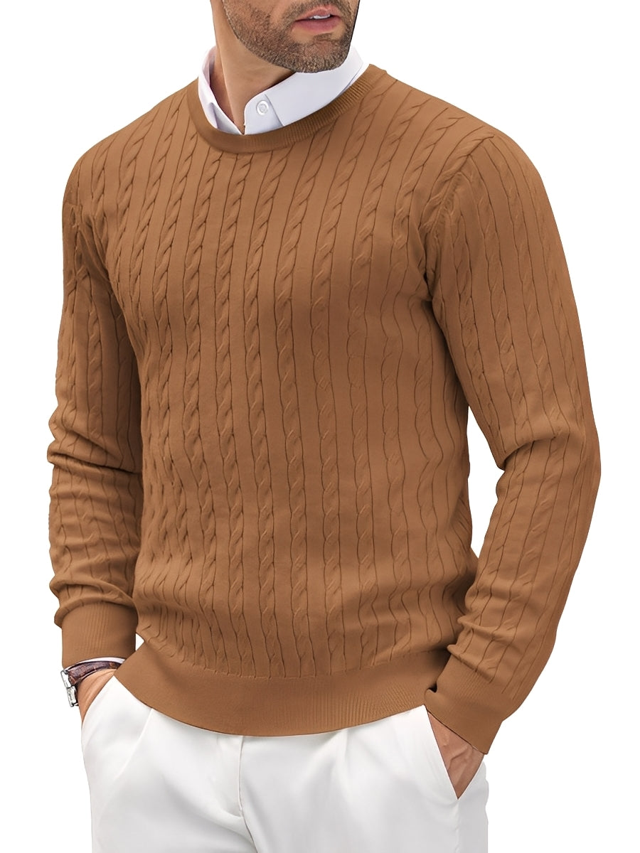 Romilly - Maglione casual aderente per uomo