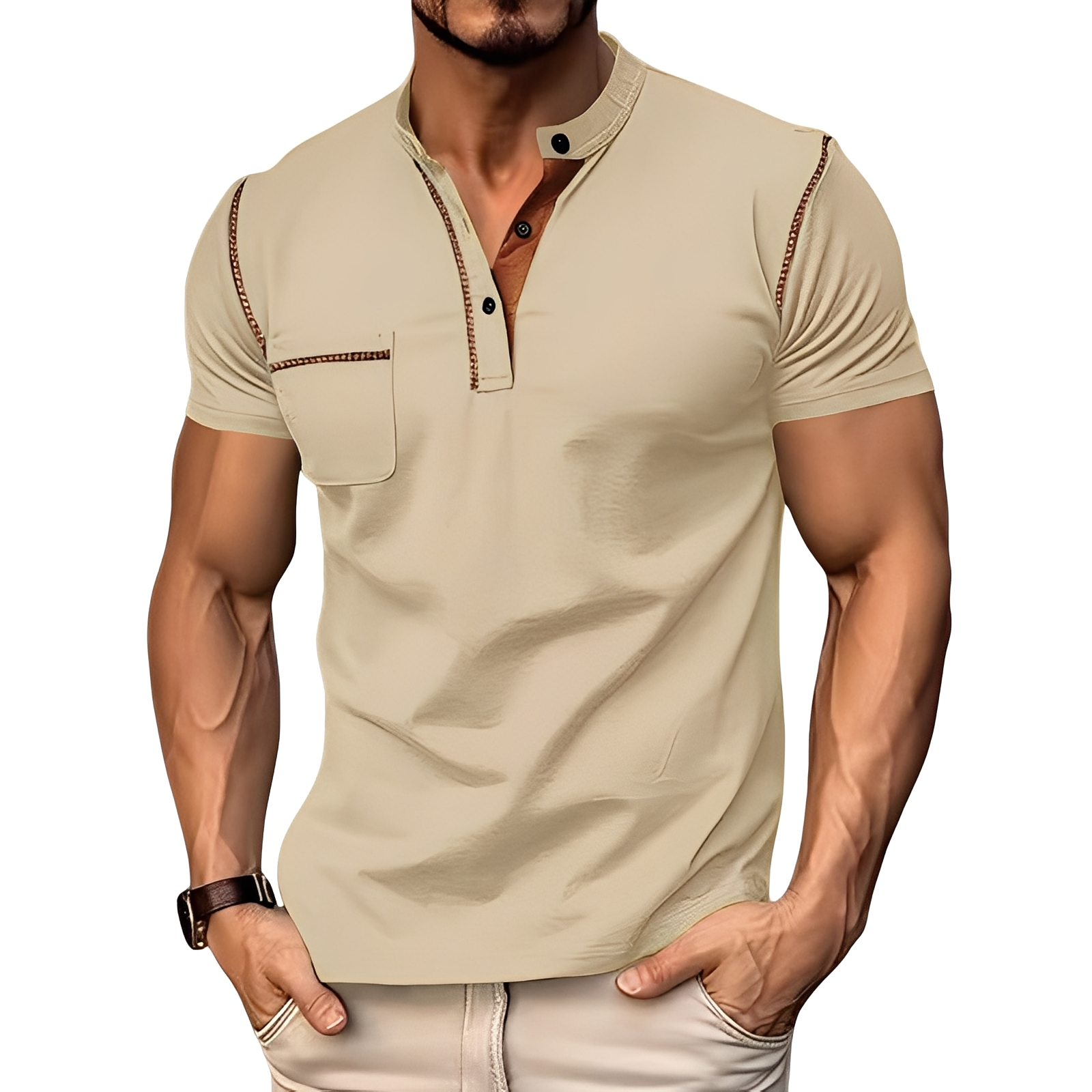 Brandon - Elegante, comoda polo per uomini