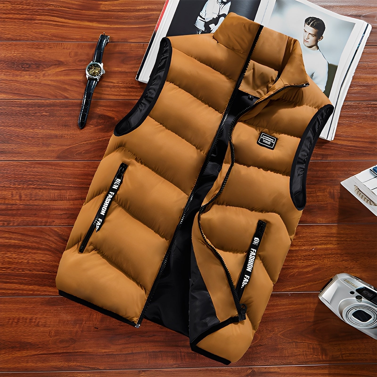 Connell - Casual, sciolto, versatile gilet per uomini