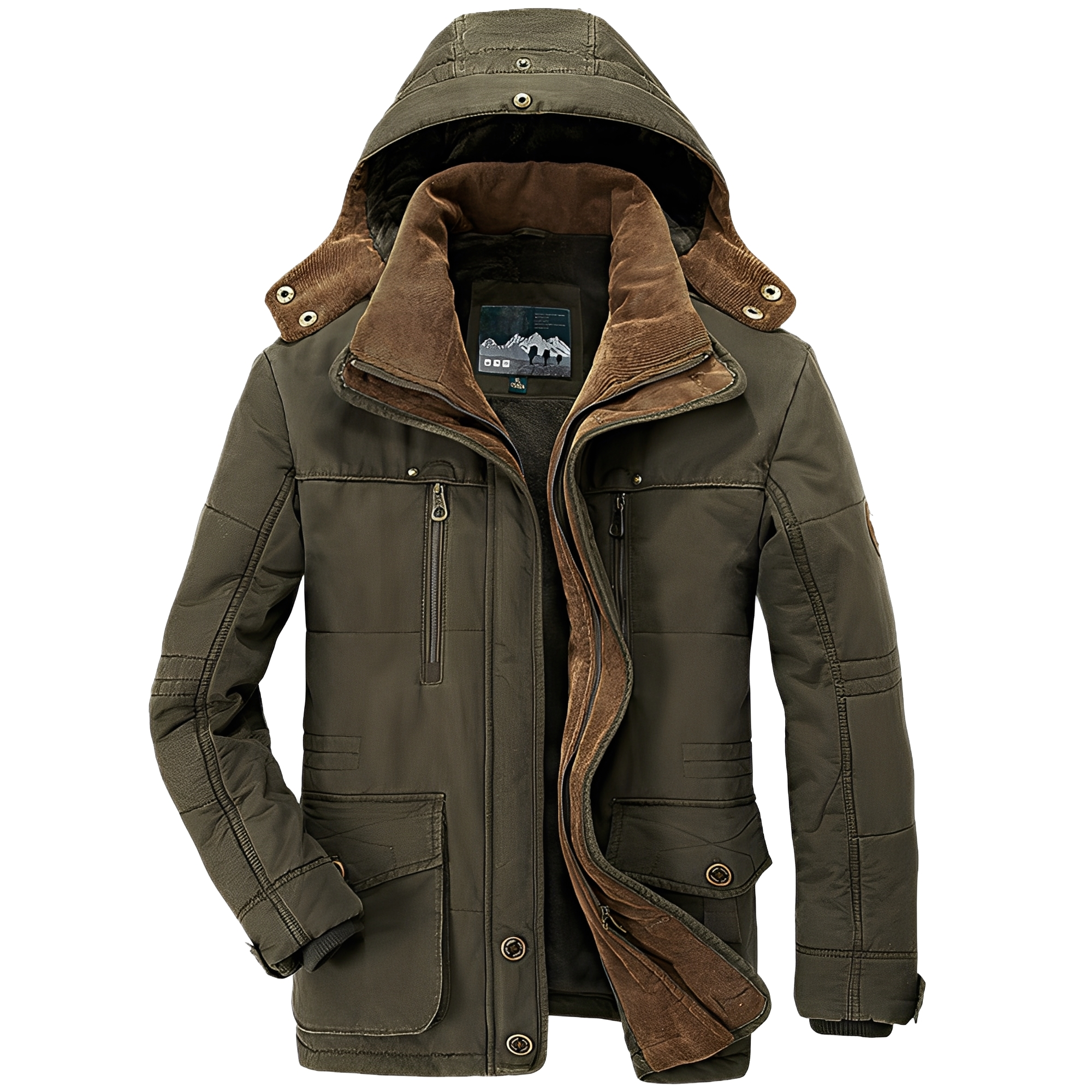 Romilly - Elegante spesso cappotto per uomini