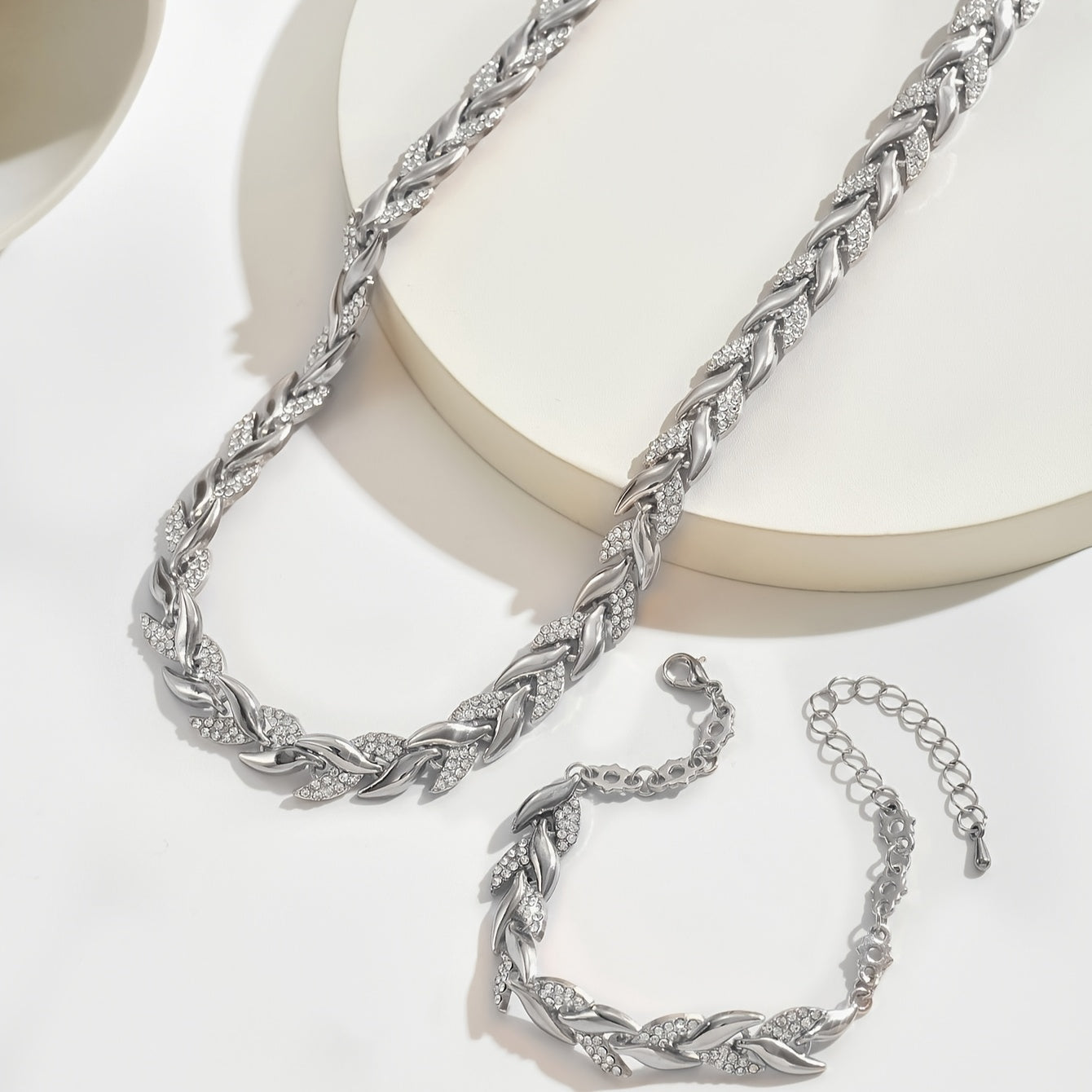 Ondina™ | Set collana e bracciale con coda di sirena